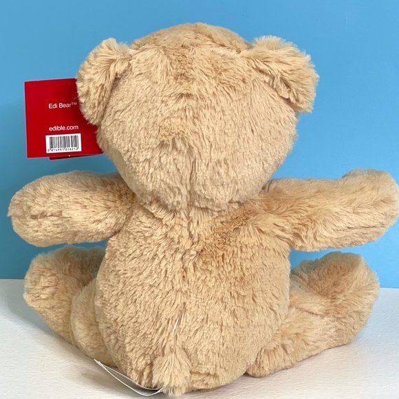 NEW Edi Bear‎ Teddy Lovey 11" Cuddly Plush Stuffed Animal Toy - Picture 6 of 7